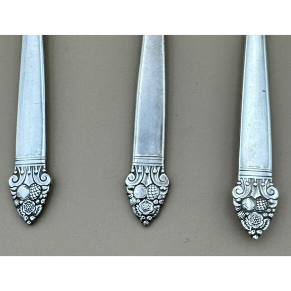 Oneida Community Plate King Cedric Butter Spreader Sugar Spoon Jelly Spoon - Picture 5 of 6